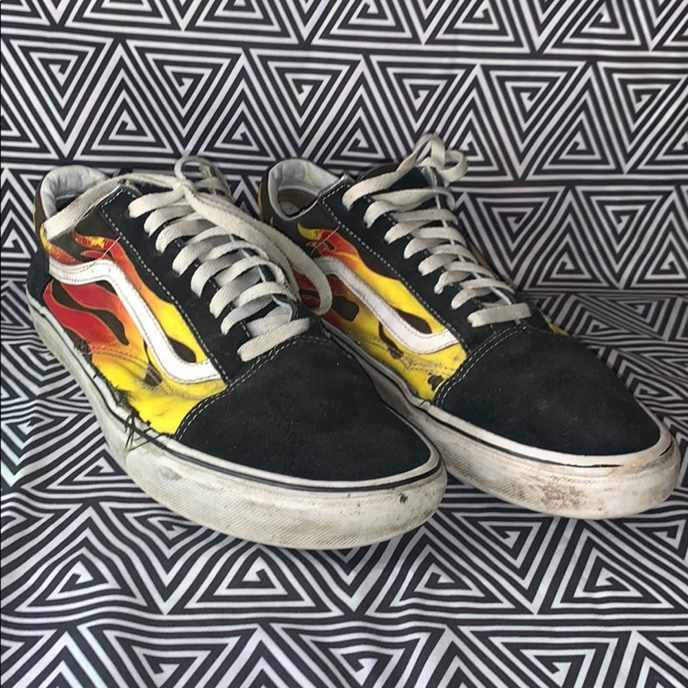 fire vans old skools